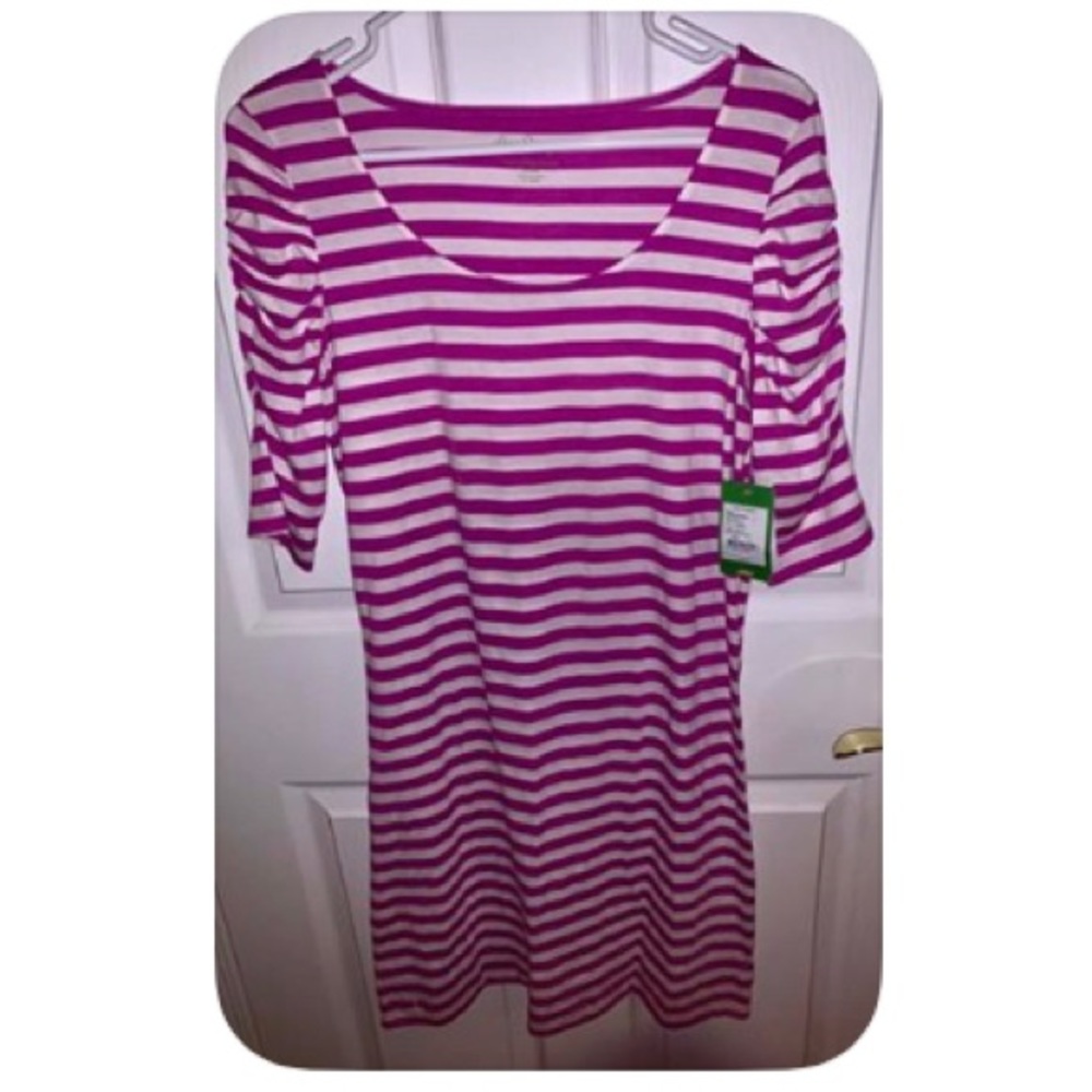 NWT Lilly Pulitzer Kaley Dress Pansy Purple Sz  L